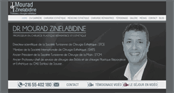 Desktop Screenshot of dr-mourad-zinelabidine.com